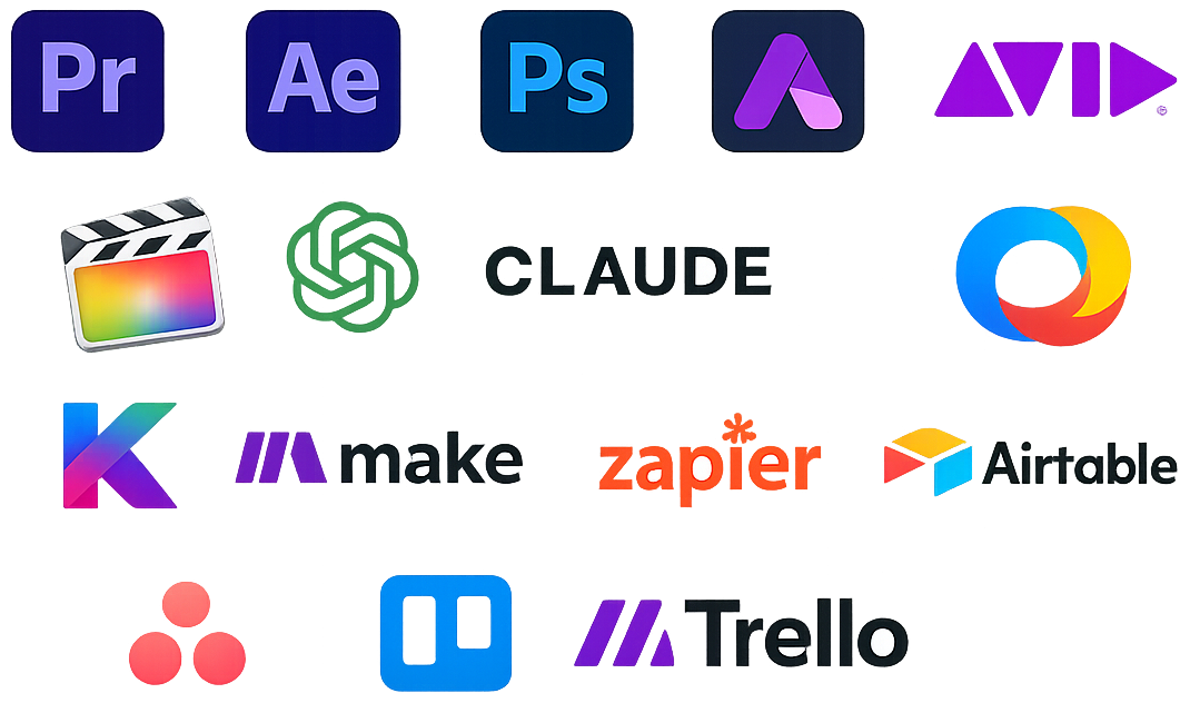 Creative tools Mark works with