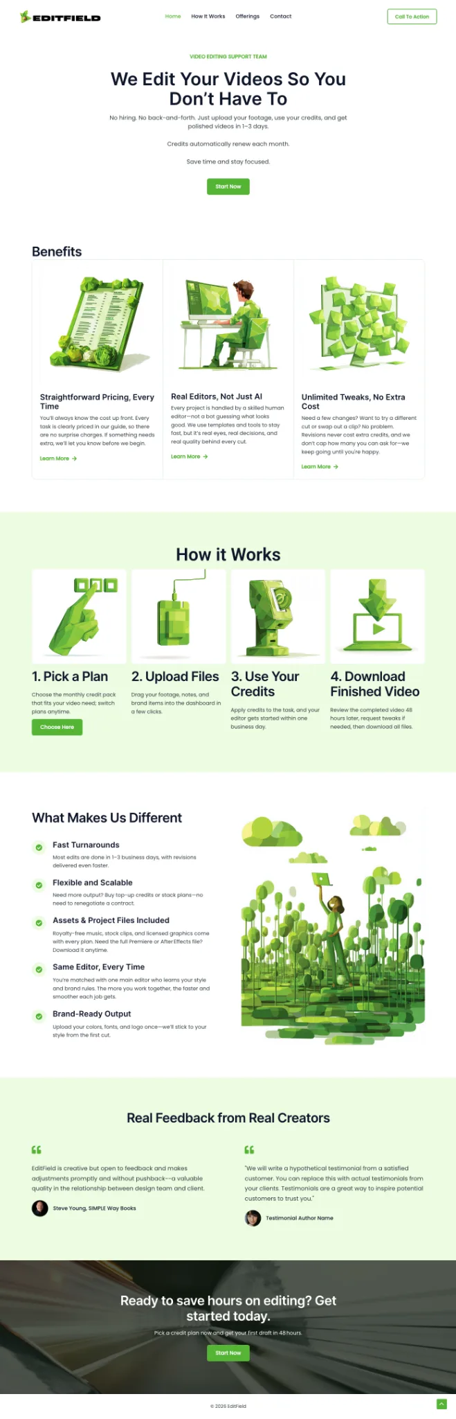 EditField website example